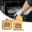 Oven Mitts Heat Resistant Slip Resistant 2 Pcs 5