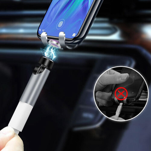 3-in-1 Magnetic USB-C Adapter for Fast Charging and Data 1