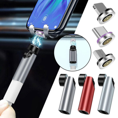 3-in-1 Magnetic USB-C Adapter for Fast Charging and Data 2