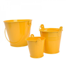 Mini metal buckets colorful tinplate pails with handles 6