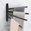 Hook Towel Rack Rotating Rod 360 Adjustable 7