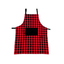 Cotton apron buffalo print 28" L x 34" W