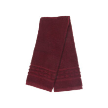 Maison Concepts basketweave hand towel burgundy 6-pack