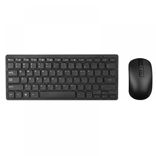 Wireless Keyboard and Mouse Set 2.4G Mini Waterproof for