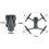 MesaSe E58 foldable drone with 720p HD camera and 3 7