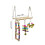 Bird Perch Hammock Swing with Ladder Nest 7