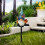 Solar Blue Gnome Pathway Lights with Stake 18.11in 4