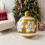 HBASD inflatable Christmas ball gold snowflake 24 inch 4