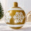 HBASD inflatable Christmas ball gold snowflake 24 inch 3