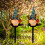 Solar Blue Gnome Pathway Lights with Stake 18.11in 6