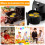 Silicone Air Fryer Egg Mold 3 pcs 4
