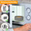 Silicone Air Fryer Egg Mold 3 pcs 6