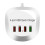 USB Charging Hub Quick Charge 3.0 4-Port White 1