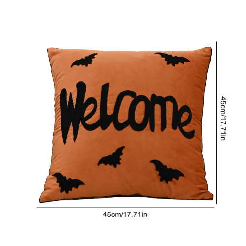 HBASD Halloween pillow cover 17.71x17.71 in 1