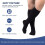 Compression Socks Knee-High Wide Calf Pair 7