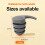 Sleeping Ear Plugs Silicone Noise Reduction Grey 3