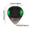 Guitar pick luminous portable green 1 piece 2