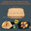 Air Fryer Parchment Liners 5.5L Square 7" 8" 4
