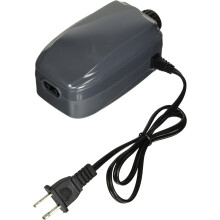 Aquarium Air Pump 3W 3 LPM 2 Outlets 60 Gallon