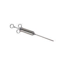 Fox Run Marinage RVS Marinade en Saus Injector, 2 x 13 x 13 inch, Metallic