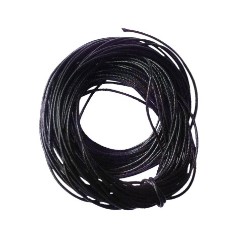 Nylon String Rope for Jewelry Making Black 10 Meters 1