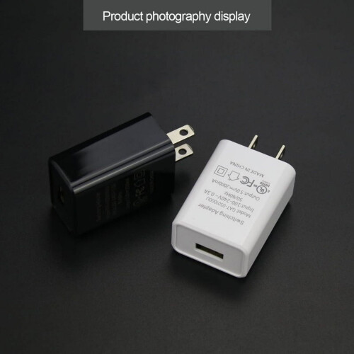 USB wall charger 5V 2A single-port cube adapter