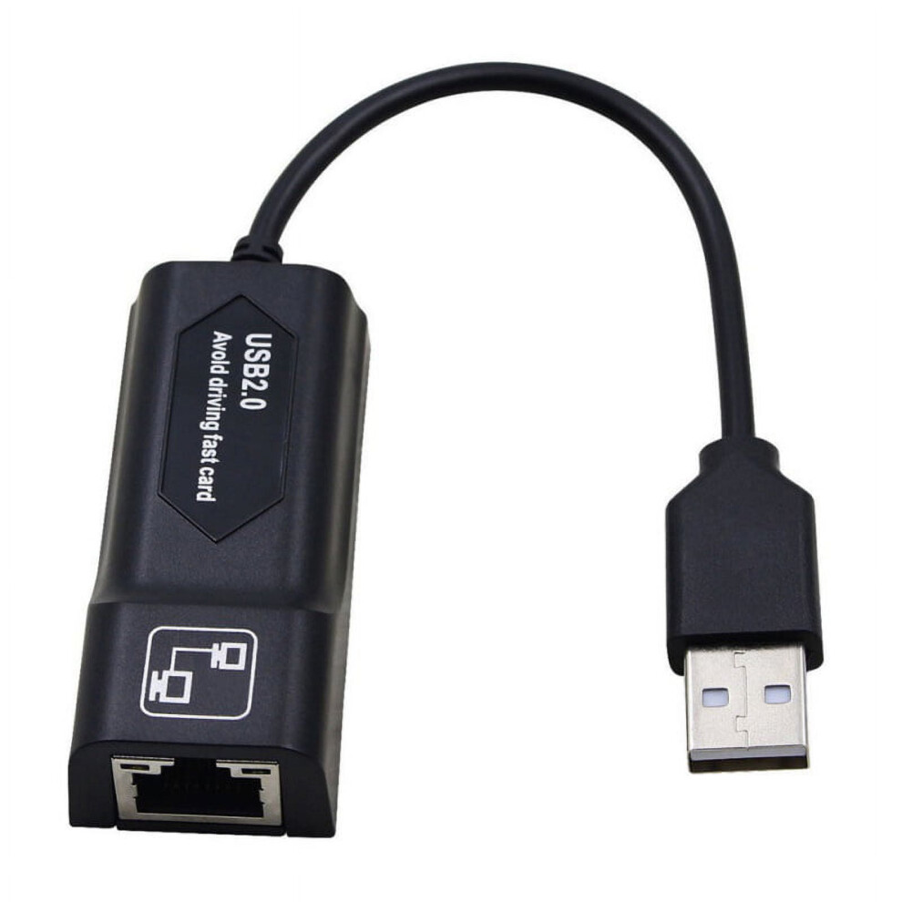 Usb 2.0 Ethernet Adapter 10/100 Mbps Rj45 Lan 9370362056337