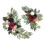 Artificial Wreath for Door or Window 2 pcs 2