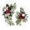 Artificial Wreath for Door or Window 2 pcs 5