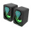 XTMPMY black wired computer speaker with superior audio 4