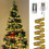 Christmas Ribbon Lights 33FT 100 LED USB Remote 8 Modes 1