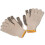 Cotton Polyester Knit Work Gloves with PVC Dots White Large 2