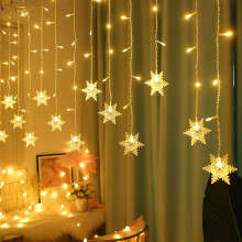 Christmas Snowflake String Lights 11.5ft 96 LED