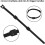 Reusable Cable Ties Hook and Loop 50 Pack 150mm x 12mm Black 5