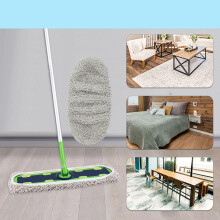 XL reusable mop pads compatible with mainstream sweepers