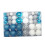 Christmas Balls Ornament Blue White 100 pcs 3
