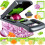 Food Chopper with 8 Sharp Blades and Container 15-in-1 2