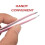 Tweezerman tweezers set black pink 2 pcs diagonal head 4
