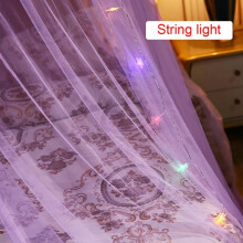 Majestic Ace mosquito net with string lights