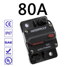 Circuit Breaker 30-300A Marine Manual Reset Inline