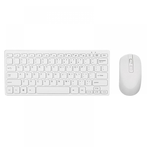 Wireless Keyboard and Mouse Set 2.4G Mini Waterproof for