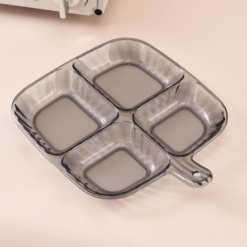 Kitchen compartment plates plastic lightweight reusable