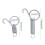 XROMTBEM Spring Latch Hooks for Wire Cages 10 pcs 8