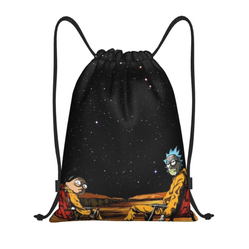 Rick and Morty Drawstring Bag Unisex Small