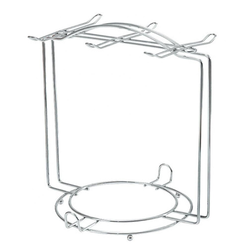 Coffee Cup Holder Stainless Steel 6-Hook Counter Rack