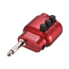 Mini preamplifier for acoustic guitar with bass and treble