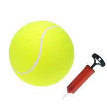 Maboto oversized inflatable tennis balls with pump 9.5 inch
