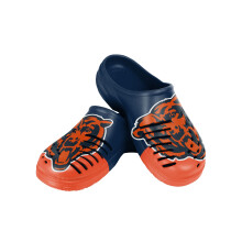 FOCO Chicago Bears NFL Heren Colorblock Big Logo Clog - L - (11-12)