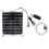 Aquarium Air Pump Solar USB Powered 20W 1
