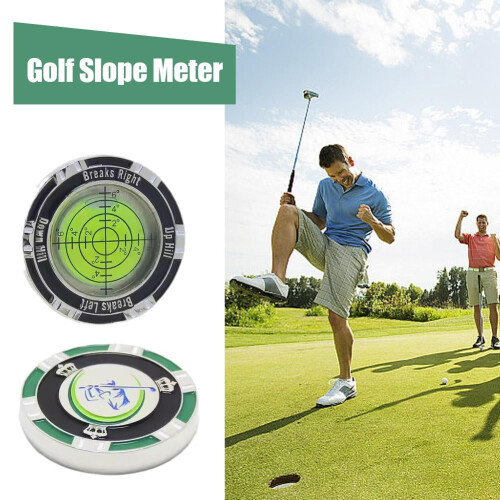 Golf ball marker green yellow pin high precision 2